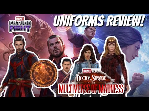 Marvel Future Fight - Doctor Strange In The Multiverse Of Madness Update (v8.0.0) | UNIFORMS REVIEW!