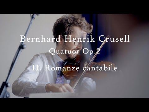 Bernhard Crusell - Quatuor op.2 (II. Romanze cantabile) // Arthur Stockel