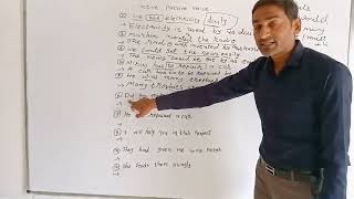 Active passive voice