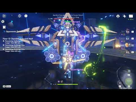 [Genshin Impact 3.1] Spiral Abyss Floor 12 Phase 2 Chamber 3 only [F2P No Problem]