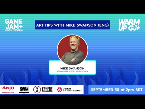 Warm-up Game Jam Plus | Art Tips with Mike Swanson