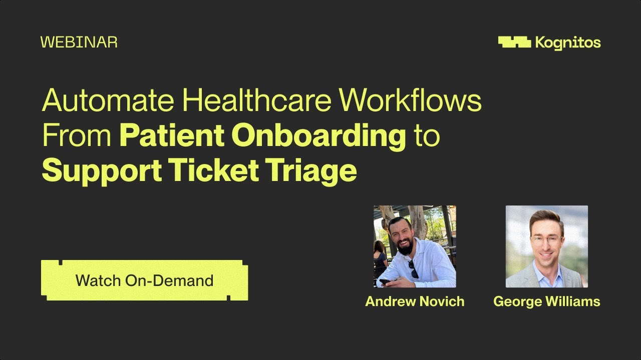 Automate Healthcare Workflows From Patient Onboarding to Digital Support Ticket Triage