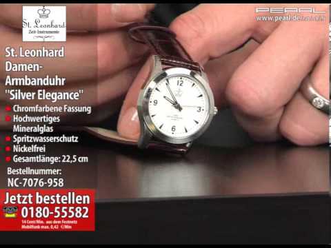 St. Leonhard Damen-Armbanduhr 