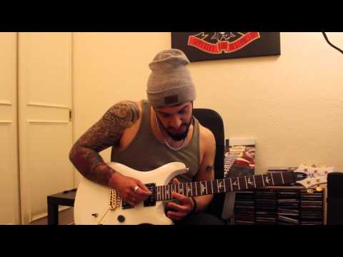How to play ‘The Four Horsemen’ by Metallica Guitar Solo Lesson w/tabs pt2