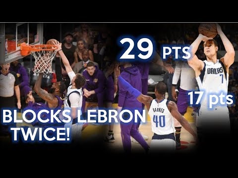 Luka Doncic, Harrison Barnes & Dwight Powell Full Highlights vs Lakers - 30.11.18