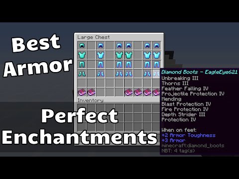 Best Armor and Best Enchantments in Minecraft