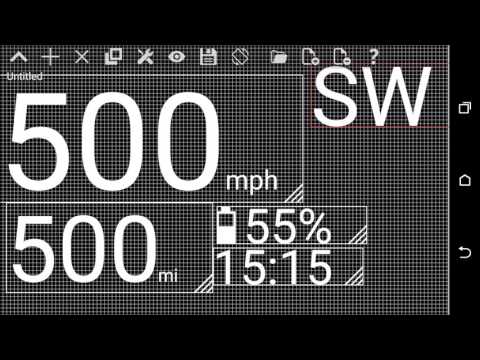 Custom HUD Speedometer Video