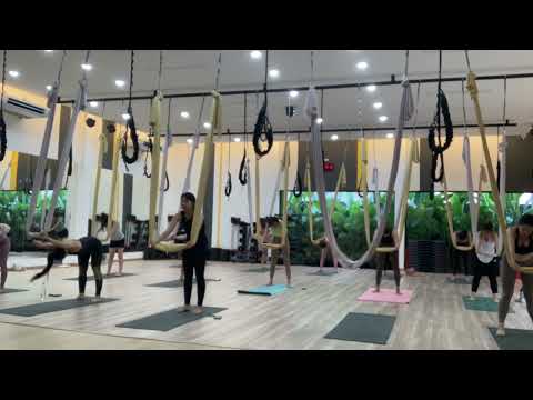 Yoga fly #7 Fitster club Khonkaen 121223