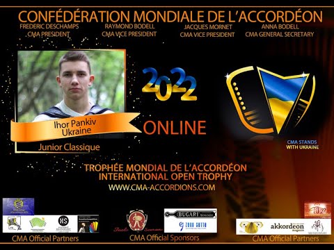Junior Classique - Round 2 - Ihor Pankiv (Ukraine) - www.cma-accordions.com