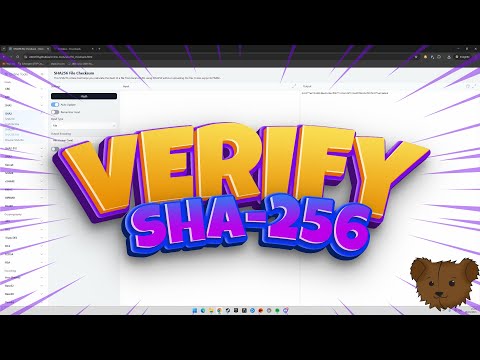 How to Check a File Checksum (SHA256)
