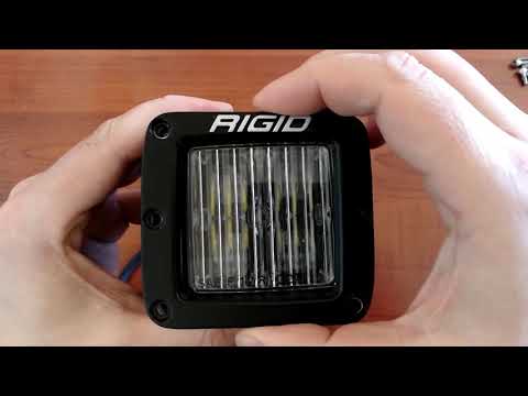 Rigid Industries Dot Sae   DISASSEMBLING / РАЗБОР ФАРЫ