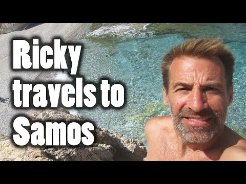 Watch Ricky at Megalo Seitani nudist beach
