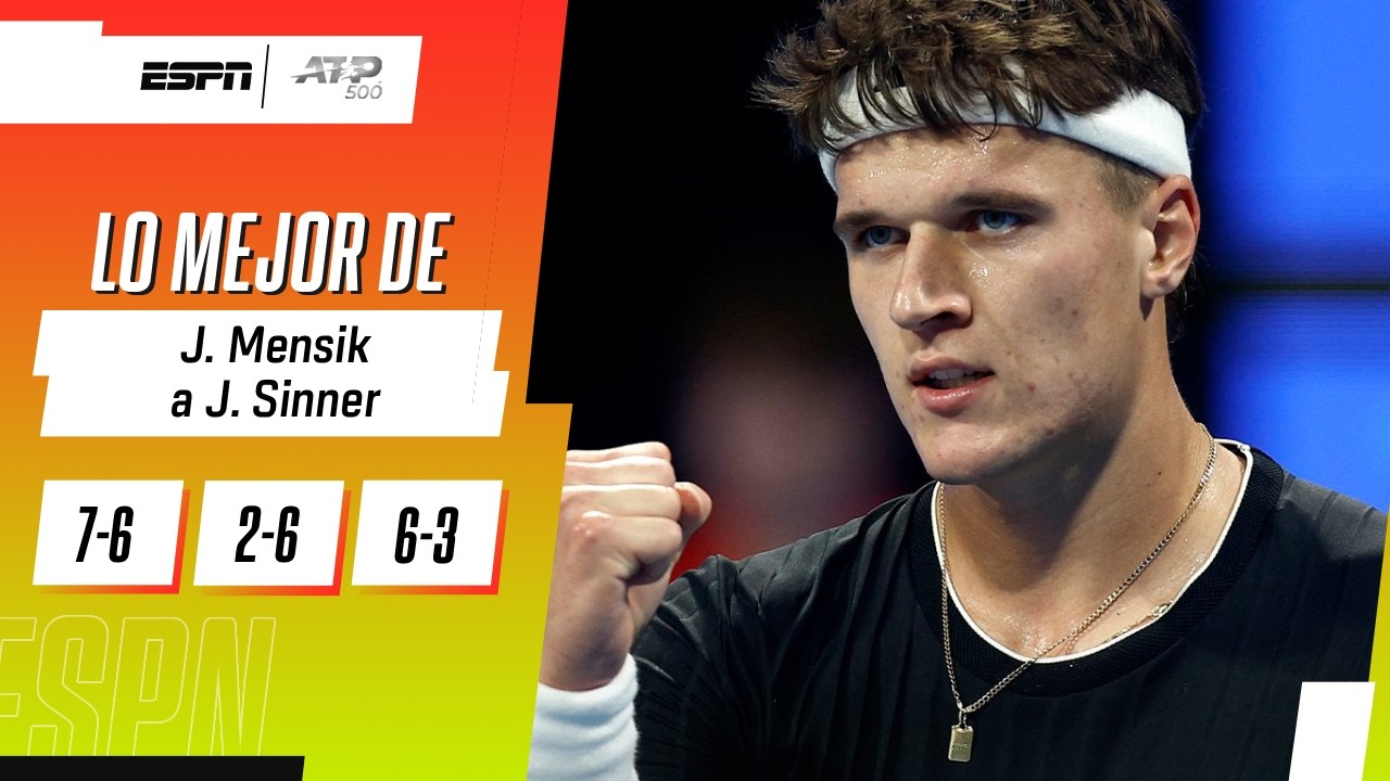 MENSIK SE INSPIRÓ Y BAJÓ AL CANDIDATO SINNER Y DOHA VIVIÓ UN PARTIDO INCREÍBLE | RESUMEN