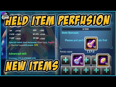 Held Item Prefusion Explained - New Items in Happy Exchange - Pokeland Legends