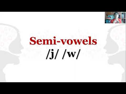 Characteristics of the English approximants