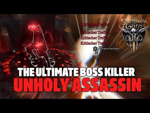 The Ultimate Unholy Assassin Endgame Build - BG3 Build/Item Guide (Spoilers)