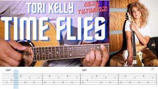 GUITAR TUTORIAL, Tori Kelly -Time Flies (CHORDS+TABS)