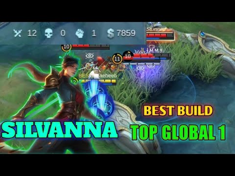 SILVANNA TOP GLOBAL [BEST BUILD] - MOBILE LEGENDS