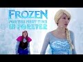 For The First Time In Forever Reprise In Real Life Disney Frozen Frozen