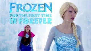 For the First Time in Forever Reprise - in Real Life | Disney Frozen | #frozen