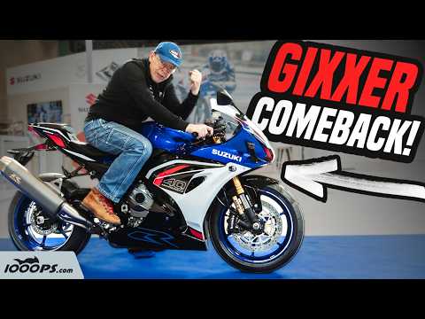 The LEGEND is BACK! First impressions of the new Suzuki GSX-R 1000