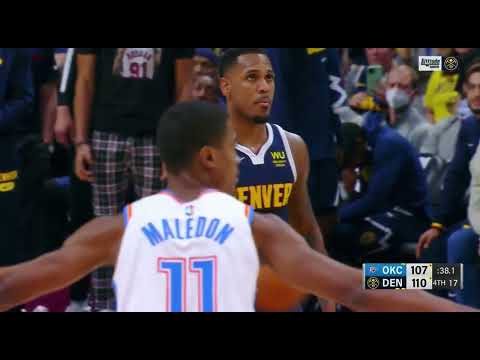 NIKOLA JOKIC CLUTCH LAY UP AND 1