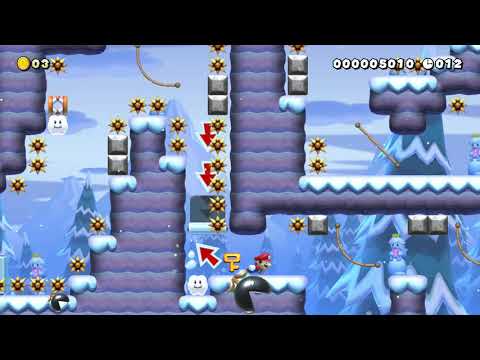 【SMM2】Scaling the Southern Alps (40s)  by Phenotype