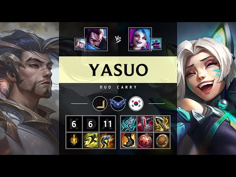 Yasuo ADC vs Jinx - KR Diamond Patch 25.14