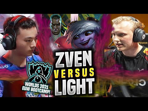 C9 ZVEN vs LNG LIGHT in WORLDS BOOTCAMP EUW! - C9 Zven Plays Tristana ADC vs Lucian! |