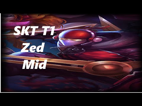 SKT T1 Zed Mid with IG Celery STIXX