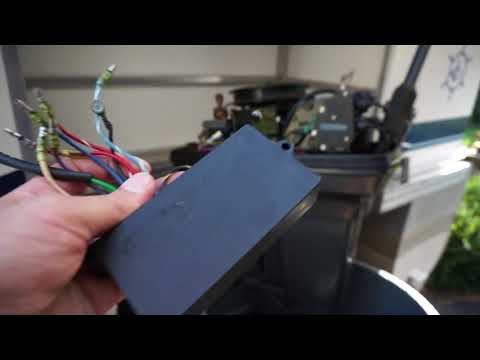 How to troubleshoot replace power pack CDI on Force Mercury Marine Outboard