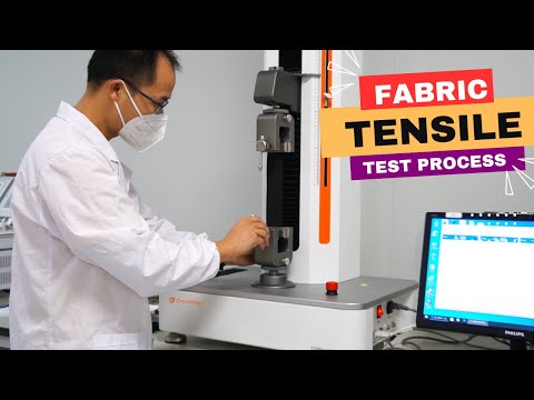 Fabric Tensile Strength Test Process - Grab and Strip Method