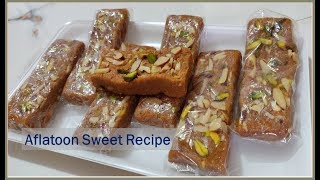 Aflatoon Recipe/ Mumbai Famous Aflatoon Sweet Recipe by Khushboo Rasoi Ki.