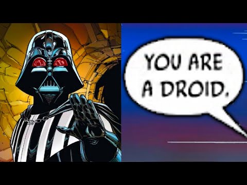 When a Jedi survivor called Darth Vader a Droid(Canon) - Star Wars Comics Explained