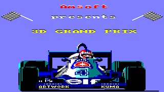 [Amstrad CPC] 3D Grand Prix - Longplay