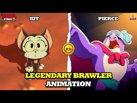 Brawl Stars | All Legendary Brawler Animation | Pierce, Kit and more