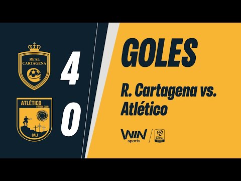 Real Cartagena vs. Atlético (goals) | BetPlay Dimayor Tournament 2025-2 | Matchday 13