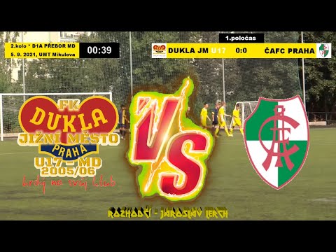 2.kolo ⚽ FK DUKLA Jižní Město U17 @ Čafc Praha ◙ 5.9.2021 ᴴᴰ ⚽ D1A PŘEBOR MLADŠÍ DOROST