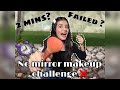 Makeup Challenge Video Without Mirror In 2 Minutes Makeupchallenge Ashima Saxena Challenge