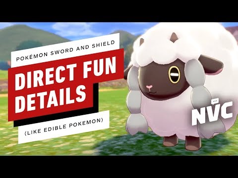 Edible Pokemon and More Fun Sword and Shield Direct Details - NVC 460