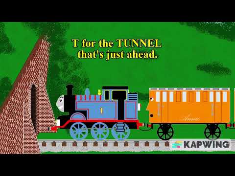 Alphabet Train (Official Music Lyrics Video)