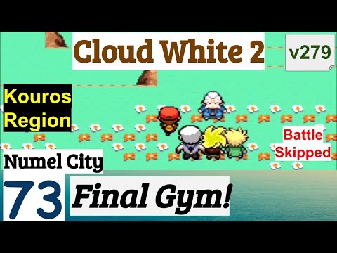 Pokemon Cloud White 2 Part 73 Final Gym In Numel City | GBA Rom Hack