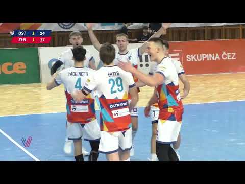 SESTŘIH | 19. kolo VK Ostrava vs VSC Fatra Zlín