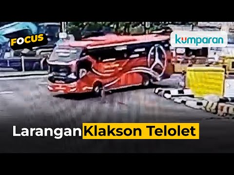 Bocah Telolet di Cilegon Terlindas Bus, Pengamat: Klakson Modifikasi Dilarang