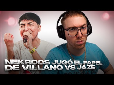 RODRIGO QUESADA OPINA DEL PAPEL DE VILLANO QUE JUGÓ NEKROOS EN SU BATALLA CON JAZE