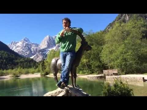 Jaka tells the story of Zlatorog, goat of the Julian Alps