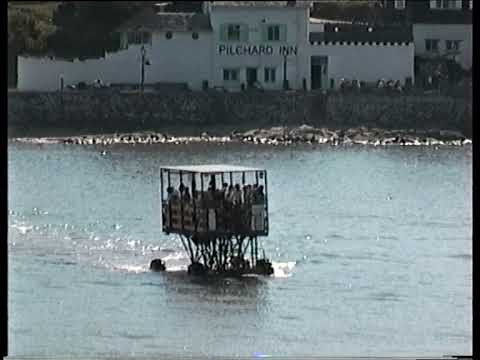 Burgh Island Sea Tractor at Bigbury-on-Sea in August 1997
