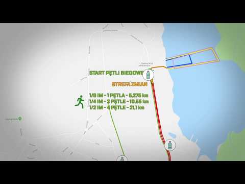 Garmin Iron Triathlon Gołdap - trasa