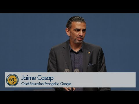 WGU 2019 Anaheim Master's Commencement Address from Jamie Casap