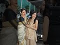 Legendary Actress Rekha With Gorgeous Janhvikapoor Shorts